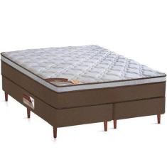 Imagem de Cama Castor Queen Revolution Pocket 158X198x54 + Box Castor