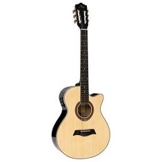 Imagem de VIOLÃO ELÉTRICO MICHAEL MINI JUMBO VMA320 NA