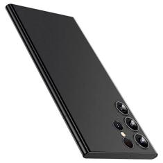 Imagem de Capa completa de silicone fosco para câmera, capa traseira sólida transparente, preta, para samsung galaxy s23 s22 s21 s20 fe ultra plus