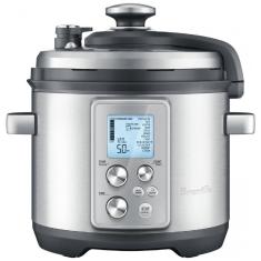 Imagem de Panela Elétrica de Pressão 11 Configurações 5.7L, Aço Inoxidável, 1100W 110V, BREVILLE Breville Fast Slow Pro BPR700BSS, Prateado