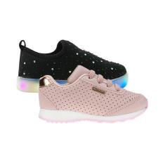 Imagem de Tênis Luzinha Infantil Menina - KIT 2 PARES Tam 20 ao 34-Feminino