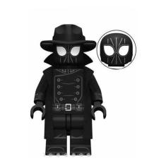 Imagem de Boneco Blocos De Montar Homem Aranha Noir Aranhaverso
