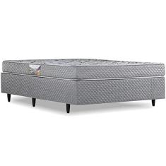 Imagem de Cama Box de Casal Herval Ortopedic, Espuma Alto Suporte, 56x138x188 cm