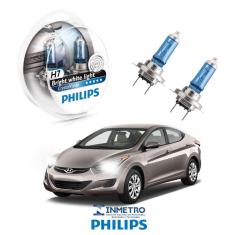 Imagem de Lâmpadas Farol Baixo Hyundai Elantra 2012-2013 H7 Crystalvision Philips