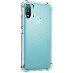 Imagem de Capa Capinha Motorola Moto E20 Antishock Transparente - Armyshield