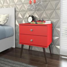 Imagem de Criado Mudo 2 Gavetas Retrô RT 3032 Movelbento 