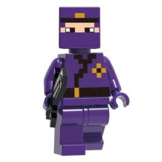 Imagem de Boneco Blocos De Montar Rogue Minecraft