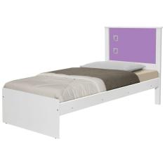 Imagem de Cama Solteiro Alicante Lilas
