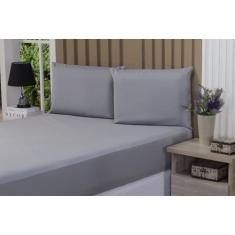 Imagem de Jogo Lençol Cama Grande King Size Tecido Macio 200 Fios - Bella Enxova