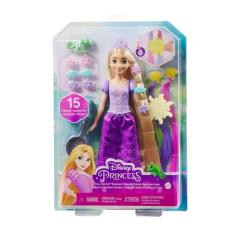 Imagem de Boneca Disney Princesa Rapunzel Cabelo de Contos de Fadas