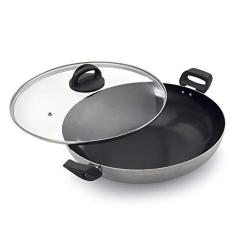 Imagem de Panela Wok Nº 32 Interno E Tampa De Vidro Antiaderente