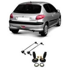 Imagem de Bieleta + Kit Batente Peugeot 206 Dianteiro 1998 Até 2010 O Par