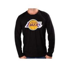 Imagem de Camisa Manga Los Angeles Lakers Lebron Basquete Camiseta Nba