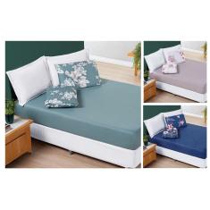 Imagem de Jogo de Cama Solteiro Infantil Nyla 200 Fios - Rose