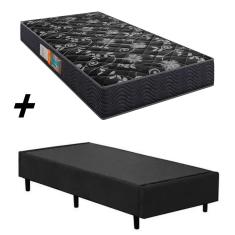 Imagem de Cama Box Solteiro + Colchão Portobel Verona D28 60x88x188