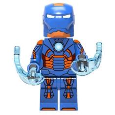 Imagem de Boneco Blocos De Montar Homem De Ferro Armadura Mark Mk27 - Mega Block