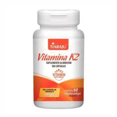 Imagem de Vitamina K2 149Mcg Com 60 Cápsulas Sofgel Tiaraju