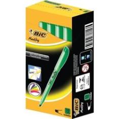 Imagem de Caneta Marca Texto Brite Liner Verde Limao Bic Cx.c/12