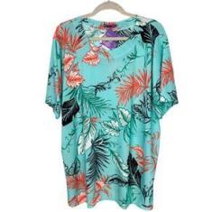 Imagem de Blusa Feminina Liganete Manga Abertura Comprida Plus Size