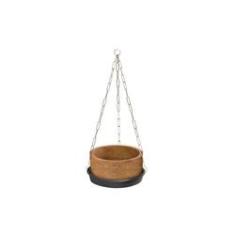 Imagem de Vaso Nutricoco Fibra Natural Orquidea Nº3 + Prato + Corrente