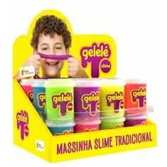 Imagem de Slime Massinha Gelelé Tradicional 152g KIT C/12