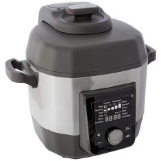 Imagem de Panela de Pressão 12 em 1 Capacidade 5.6 L, 15 PSI, Aço Inoxidável, CUISINART CPC 900, Cinza
