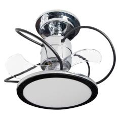 Imagem de Ventilador De Teto Treviso Cromado Confort Led Contrl Remoto