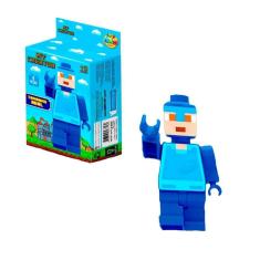 Imagem de Boneco Minha Criação Pixel Azul Infantil