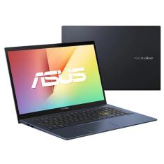 Imagem de Notebook Asus VivoBook X513EA-EJ3012W Intel Core i7 1165G7 15,6" 8GB HD 1.000 GB Híbrido SSD 256 Windows 11