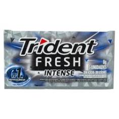 Imagem de Chiclete Trident Fresh Intense - 21 unidades.