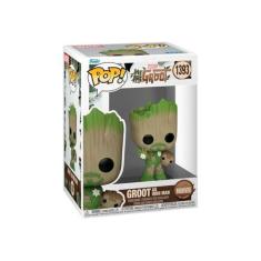 Imagem de Boneco Funko Pop! Marvel 85 Anos - Groot como Homem de Ferro