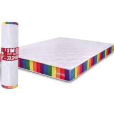 Imagem de Colch o Queen D33 A V cuo  Espuma Certificada 158x198x17cm Bf