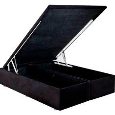 Imagem de Base Baú Camurça Casal (138x188x39) - Ortobom