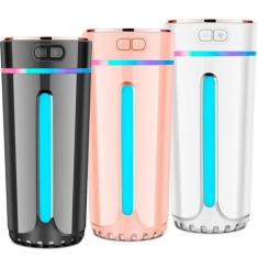 Imagem de Umidificador De Ar Portátil Usb 300ml Com Led Rgb - On-Um613 - Onistek