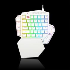 Imagem de TECLADO MECANICO GAMER DITIX RGB BRANCO SWITCH AZUL