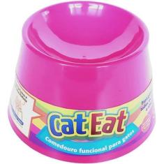 Imagem de Comedouro Para Gato Cat Eat Pet Games Pink