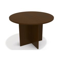 Imagem de Mesa para Cozinha Nirá ME01 c/Tampo Madeirado 108cm - Walnut Fosco - Kappesberg