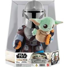 Imagem de Pelucia STAR WARS Mandalorian e Grogu HPC19 Mattel