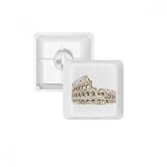 Imagem de Kit de atualização para jogos com teclado mecânico PBT para esboços e paisagens da Italy Rome