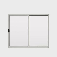 Imagem de Janela de Alumínio de Correr 100x150cm 2 Folhas Hale Esquadrias