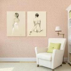 Imagem de Papel de Parede Kids Bolinhas Lilás