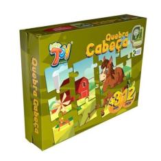 Imagem de Brinquedo Quebra Cabeça Meu Pônei Em MDF +3 Anos 12 Peças Paper Toy