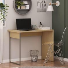 Imagem de Mesa Escrivaninha 100% MDF com Metalon Infinity Savana