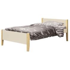 Imagem de Cama Babá Solteiro Simba Areia Fosco Com Natural - Reller