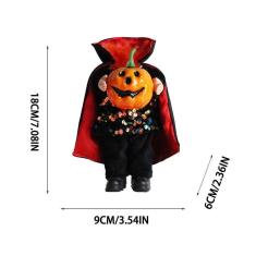Imagem de Boneca Truque de Halloween Boneca de Abóbora Sem Cabeça Decoração