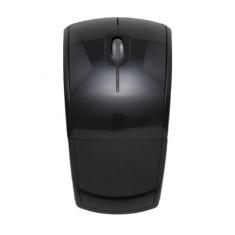 Imagem de Mouse Sem Fio Wireless 2.4 Ghz Ergonômico Computador Notebook Compativel Com Mac Windows (PRETO)
