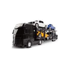 Caminhao De Brinquedo Truck Cegonha Com 4 Carrinhos Lider em Promoção na  Americanas