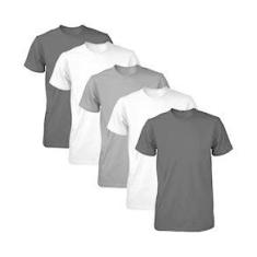Imagem de Kit com 5 Camisetas Masculina Dry Fit Part.B Fit