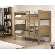 Imagem de Beliche De Solteiro Com Escada 100% Mdf Star Várias Cores - Anyben