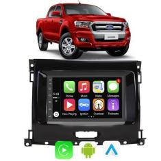 Imagem de Kit Multimidia Carplay Android Auto Ford Ranger 2017 A 2021 7" Comando
